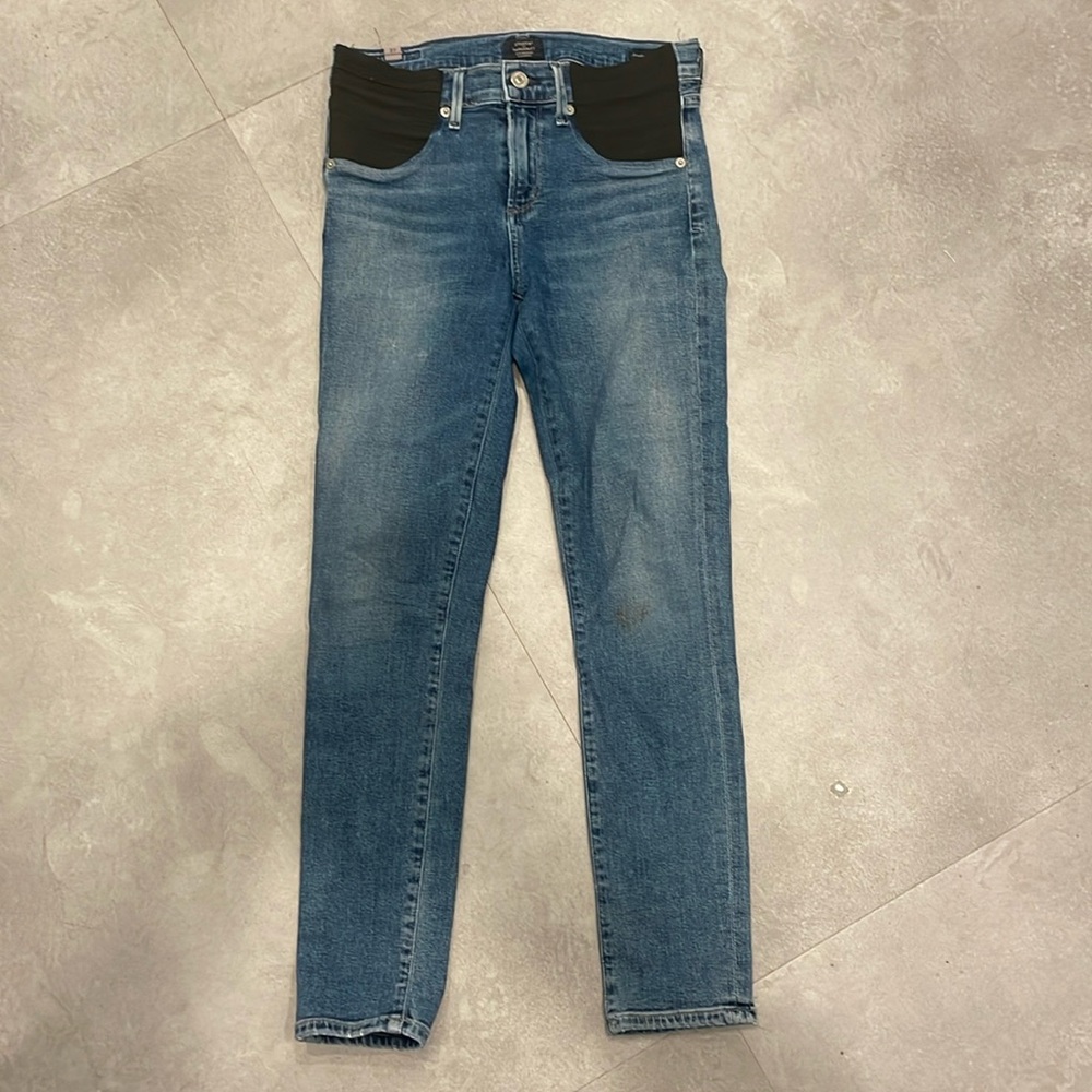 Citizens Of Humanity Blue Boot Cut Jeans